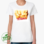 Женская футболка органик