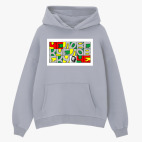 Толстовка худи оверсайз