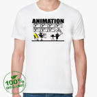 Мужская футболка органик