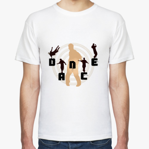 Футболка с принтом Dance