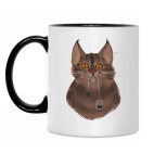 Кружка двухцветная