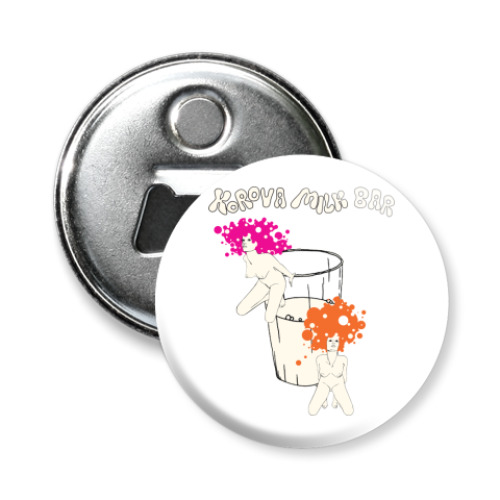 Магнит-открывашка с принтом Clockwork orange