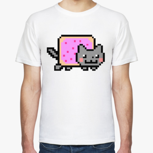 Футболка с принтом Кот