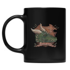 Кружка цветная UV-DTF