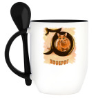 Кружка с ложкой