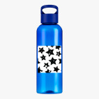 Прозрачная спортивная бутылка