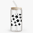 Банка с бамбуковой крышкой