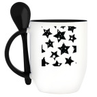 Кружка с ложкой