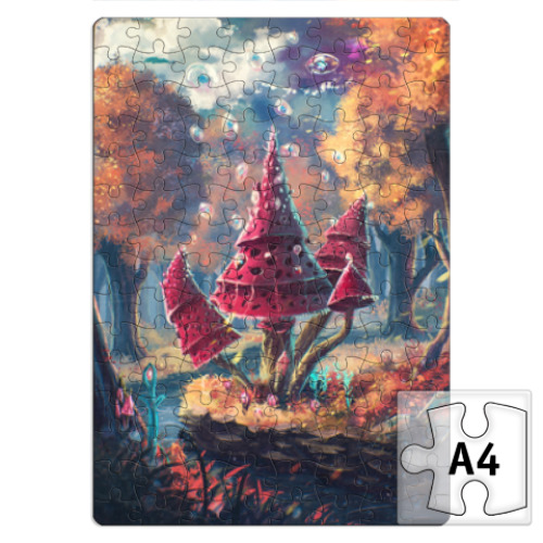 Пазл Mushrooms
