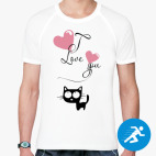 Мужская спортивная футболка