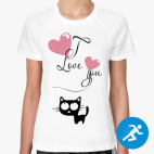 Женская спортивная футболка