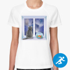 Женская спортивная футболка