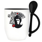 Кружка с ложкой