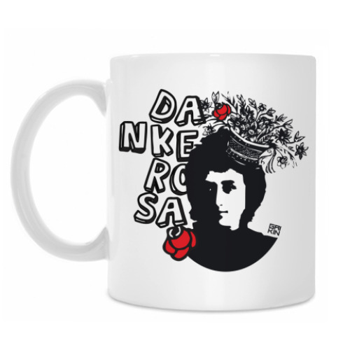 Кружка с принтом Danke Rosa 8 марта