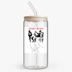 Банка с бамбуковой крышкой