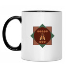 Кружка двухцветная