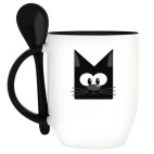 Кружка с ложкой