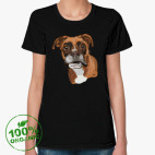 Женская футболка органик