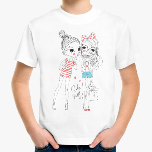 Детская футболка Девочки