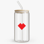 Банка с бамбуковой крышкой