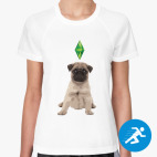 Женская спортивная футболка