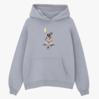 Толстовка худи оверсайз