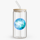 Банка с бамбуковой крышкой