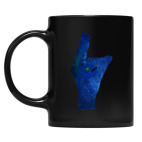 Кружка цветная UV-DTF