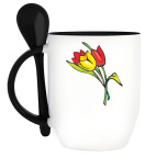 Кружка с ложкой