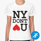 Женская спортивная футболка