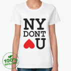 Женская футболка органик