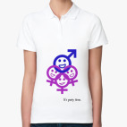 Женская рубашка поло