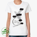 Женская футболка органик