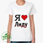 Женская футболка органик