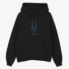 Толстовка худи оверсайз