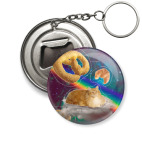 Космический кот на облаке