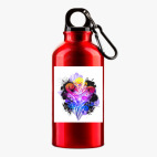 Металлическая бутылка 400 мл UV-DTF