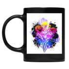 Кружка цветная UV-DTF