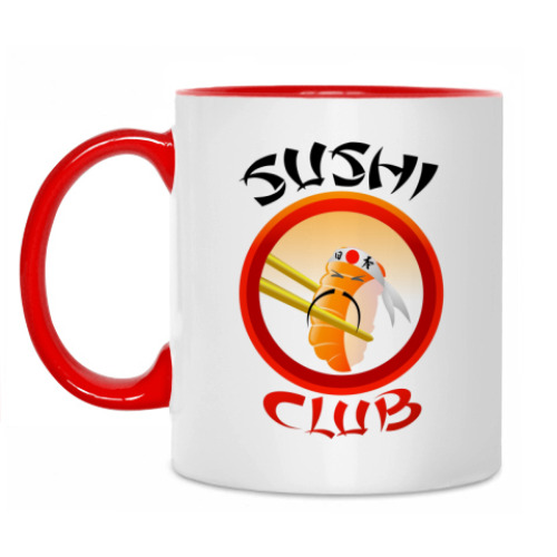 Кружка с принтом Клуб любителей суши