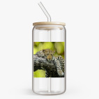 Банка с бамбуковой крышкой