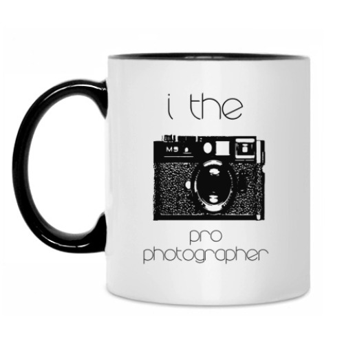 Кружка с принтом I the pro photographer