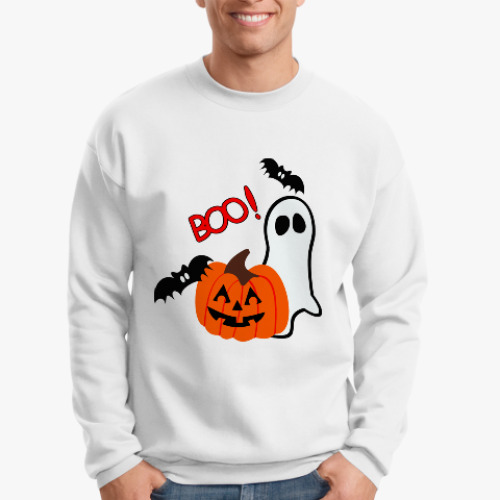 Свитшот Halloween BOO!!! - Хэллоуин