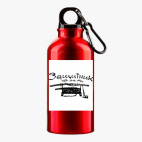 Металлическая бутылка 400 мл UV-DTF