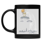 Кружка цветная UV-DTF