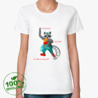 Женская футболка органик