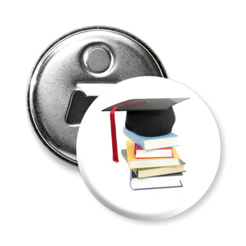 Магнит-открывашка с принтом  СТУДЕНТ