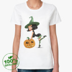 Женская футболка органик