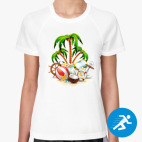 Женская спортивная футболка