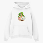 Толстовка худи оверсайз