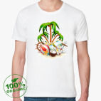 Мужская футболка органик